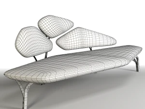 borghese couch 3D Model