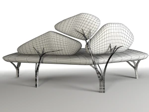 borghese couch 3D Model