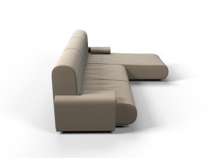 fabric couch 3D मॉडल