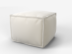 cubic pouf Model 3D