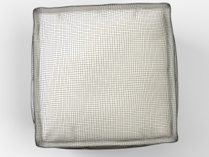 cubic pouf 3D-Modell