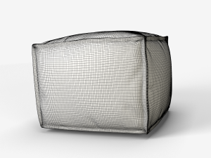 cubic pouf 3D-Modell