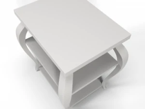 vera sidetable white 3D Model