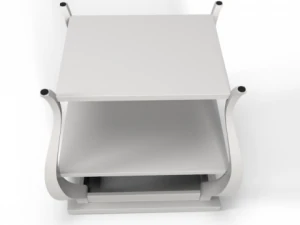 vera sidetable white 3D Model