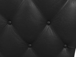 tufted leather chair Modèle 3D