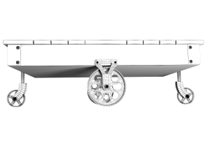 myra cocktail table 3D 模型