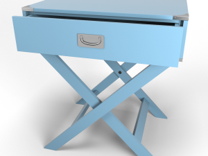kenton accent table 3D 模型