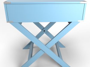 kenton accent table 3D 模型