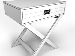 kenton accent table 3D 模型