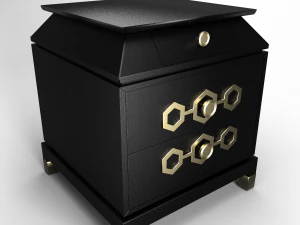 turner sidetable 3D Model