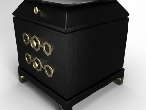 turner sidetable Model 3D