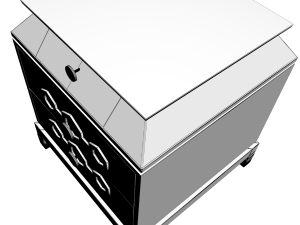 turner sidetable Model 3D
