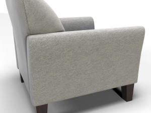 uptown modern chair Modelo 3D