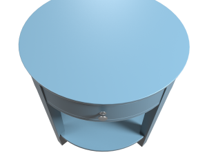 fillmore accent table Model 3D