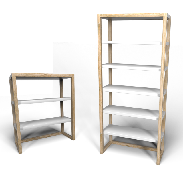 lark shelves Model 3D .c4d .max .obj .3ds .fbx .stl .blend 