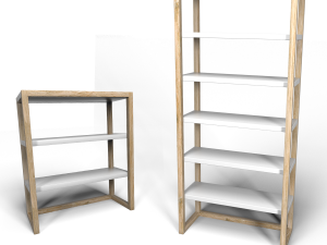 lark shelves 3Dモデル