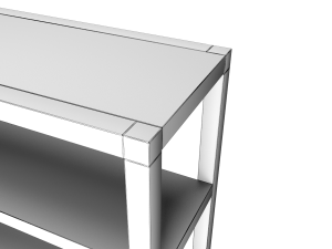 lark shelves Model 3D