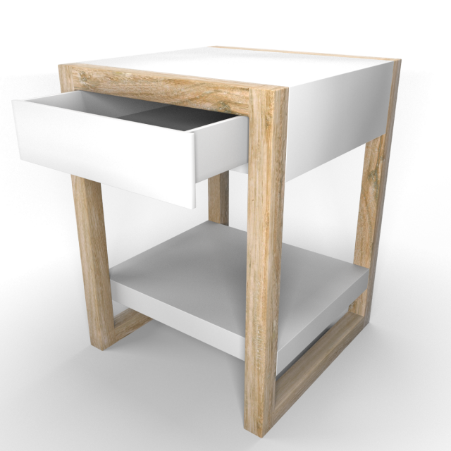 lark sidetable 3D Model .c4d .max .obj .3ds .fbx .stl .blend