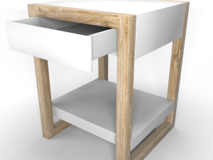 lark sidetable 3D Model