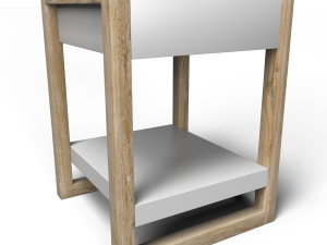 lark sidetable 3D Model