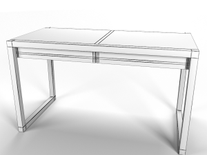 lark table 3D मॉडल