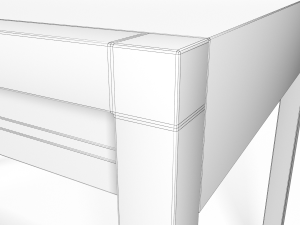 lark table 3D मॉडल