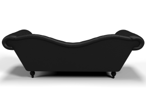 tufted leather sofa 3Dモデル