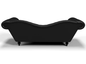 tufted leather sofa 3D Model