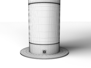 dyson towerfan 3D मॉडल