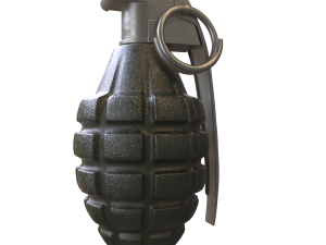 mk-2 frag grenade 3D Модель