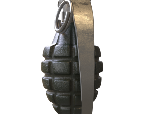 mk-2 frag grenade 3D Model