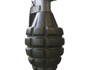 mk-2 frag grenade 3D Model