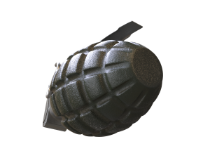 mk-2 frag grenade 3D Model