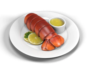 piatto di aragosta Modello 3D