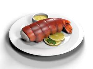 lobster dish 3Dモデル