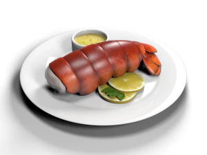 lobster dish 3D Model