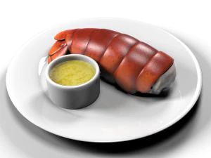 lobster dish 3D Model