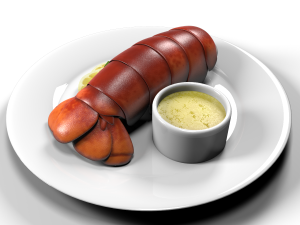 lobster dish 3Dモデル