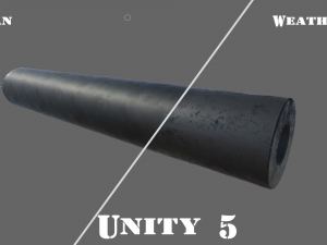 tactical suppressor silencer - pbr - 4k textures - highly detailed - unity - unreal Modelo 3D