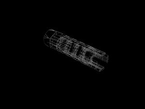 muzzle break - recoil compensator - attachment - pbr - 4k textures - unity - unreal 3D Модель