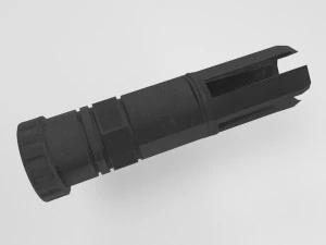 flaş gizleyici - namlu ağzı bastırıcı - eklenti - pbr - 4k dokular - birlik - ger&ccedil;ek dışı 3D Model