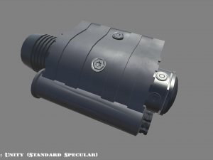 flash light - laser sight combo - attachment - pbr - 4k textures - low poly 3D Model