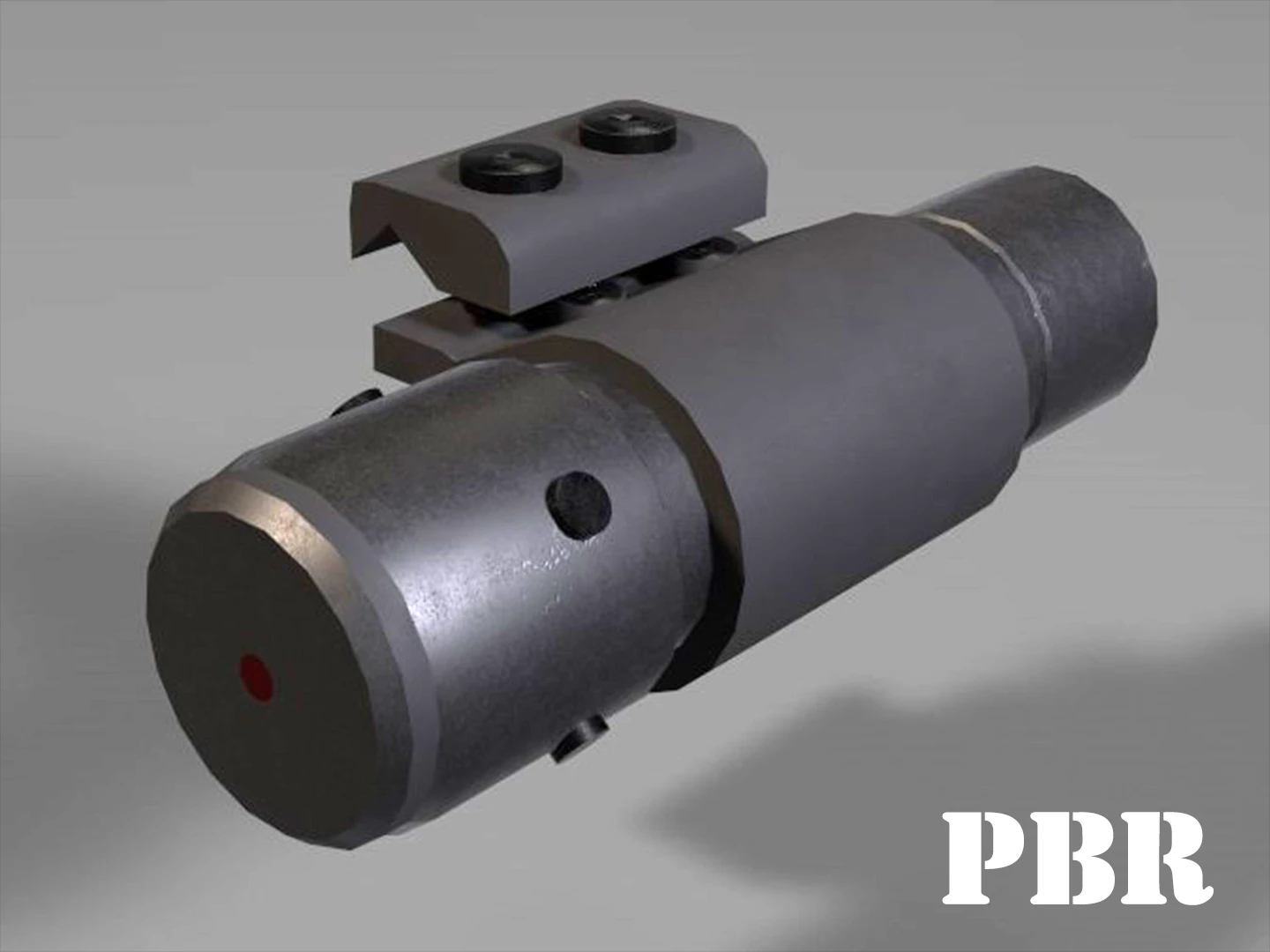 laser sight - light - attachment - pbr - 4k textures - unity - unreal 3D Model .c4d .max .obj .3ds .fbx .stl .blend 