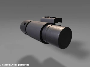 laser sight - light - attachment - pbr - 4k textures - unity - unreal 3D Model