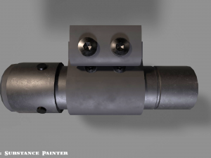 laser sight - light - attachment - pbr - 4k textures - unity - unreal 3D मॉडल