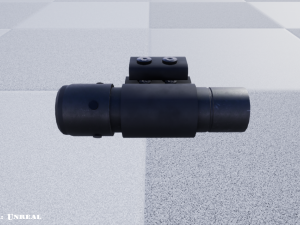 laser sight - light - attachment - pbr - 4k textures - unity - unreal 3D मॉडल