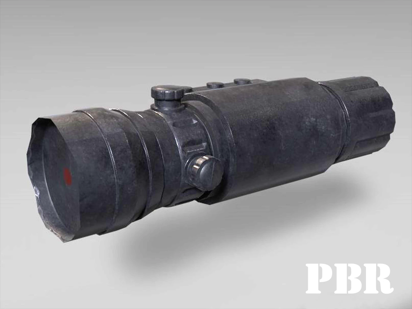 laser sight - attachment - pbr - 4k textures 3D Model .c4d .max .obj .3ds .fbx .stl .blend 