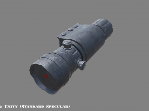 laser sight - attachment - pbr - 4k textures 3D Модель