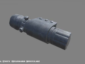 laser sight - attachment - pbr - 4k textures 3D Model