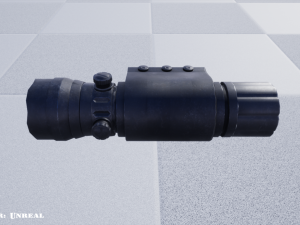 laser sight - attachment - pbr - 4k textures 3D Модель